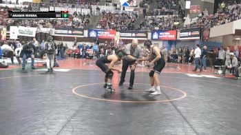 A - 118 lbs Champ. Round 1 - Braydon Armstrong, Butte Central vs Aramis Rivera, Billings Central/Joliet