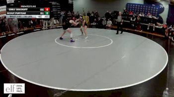 130 lbs. 3rd Place Match - Scout Puryear, Willard vs Emily Bischoff, Odessa