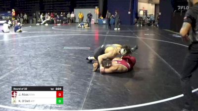 149 lbs Round Of 32 - Jaden Abas, Stanford vs Kai O'Dell, Appalachian State