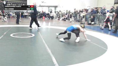 69 lbs Rr Rnd 1 - Christopher Porto, Team Tugman - ESC vs Esa Ahmed, Hammers- ESC