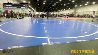 84 lbs Semifinal - Tyler Haxel, LWA 12U vs Jaxon Brynildson, Wyoming Underground