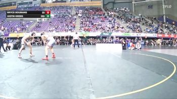 157 lbs Semis & 3rd Wb (16 Team) - Bryce Boumans, Grand View (Iowa) vs Justin Krebs, Southeastern