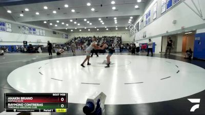 120 lbs Cons. Round 5 - Raymond Contreras, Threshold Wrestling Club vs Anakin Briano, Eastvale Elite