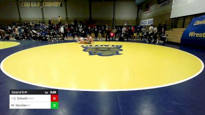 193 lbs Consi Of 8 #1 - Cal Sidwell, Eaton (CO) vs Mason Savidan, St. John Bosco