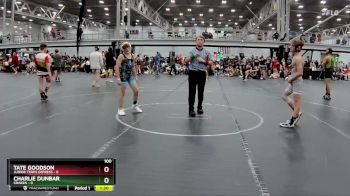 100 lbs Round 2 (8 Team) - Tate Goodson, Junior Terps Express vs Charlie Dunbar, Kraken