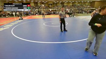 215 lbs Champ. Round 1 - Vicente Sanchez, Dumas vs Dallen Clift, Canyon