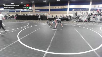106 lbs Consi Of 4 - Benjamin Maradiaga, Elite Force WC vs Ryder Bareng, Beach Boyz Wrestling