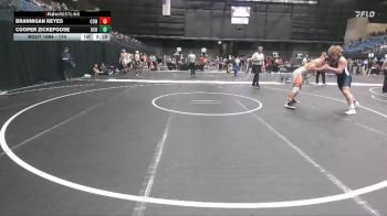 174 lbs Semifinal - Cooper Zickefoose, Central Oklahoma vs Brannigan Reyes, Cowley College