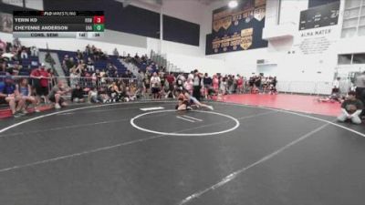 105 lbs Cons. Semi - Cheyenne Anderson, Unattached vs Yerin Ko, Rancho Bernardo WC