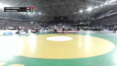 Girls 3A 115 lbs Cons. Round 4 - Evalyn Mendoza, Kennewick (Girls) vs Tenaia Guess, Auburn Mountainview (Girls)