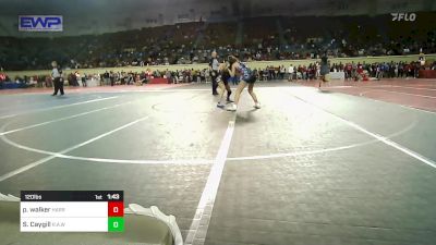 120 lbs Round Of 32 - Paisley Walker, Harrah vs Stella Caygill, Rollers Academy Of Wrestling