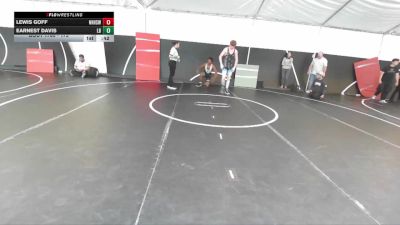 175 lbs Cons. Round 4 - Lewis Goff, Newport Harbor High School Wre vs Earnest Davis, Long Beach