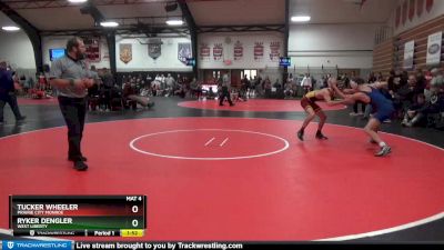 138 lbs Round 5 - Tucker Wheeler, Prairie City Monroe vs Ryker Dengler, West Liberty