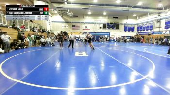 215 lbs Quarterfinal - Kwamé King, Jesse Bethel High School vs Nicholas Balbuena, John F Kennedy -Fremont