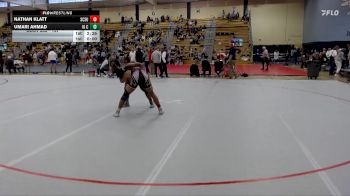 197 lbs Quarterfinal - Nathan Klatt, Saint Cloud State vs Umari Ahmad, Iowa Central Community College