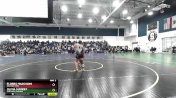 190 lbs Champ. Round 1 - Olivia Marker, Santiago/Corona vs Flores Maddison, Orange Vista