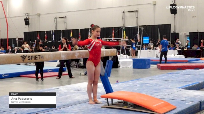 Ana Padurariu - Beam, Gemini Gymnastics - 2019 Canadian Gymnastics ...