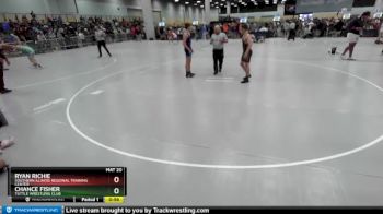 120 lbs Cons. Round 5 - Ryan Richie, Southern Illinois Regional Training Center vs Chance Fisher, Tuttle Wrestling Club