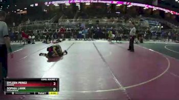 120 lbs Cons. Round 2 - Dyleen Perez, Booker vs Sophia Lahik, Windermere