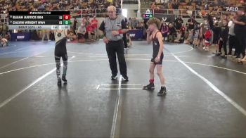 60 lbs Cons. Round 2 - Elijah Justice SE4, Liberty Union vs Calvin Wright NW4, Columbia Station