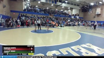 120lbs Champ. Round 2 - Marley Rego, Century vs Raenah Smith, Mead (Girls)