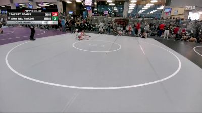 80 lbs Quarterfinal - Jeremy Ramos, El Paso Enforcers Wrestling Club vs Andrew Dockery, Legacy Wrestling Club