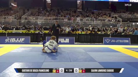 Calvin Lawrence DuBose vs Gustavo De Souza Francelino 2025 Pan Jiu Jitsu IBJJF Championship