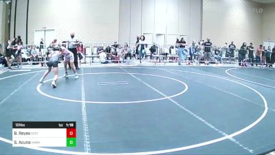 101 lbs Round Of 16 - Bella Reyes, Scotsmen WC vs Saluna Acuna, Hawkeye WC