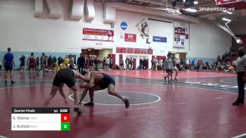 184 lbs Quarterfinal - Spencer Steiner, Central Michigan - Unatt vs Jaden Bullock, Michigan