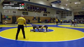 135 lbs Round Of 16 - Dominic Thomas, Orting (WA) vs Eric Casula, Stillwater (OK)