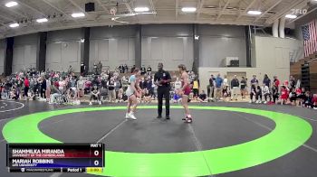 117 lbs Quarterfinal - Mariah Robbins, Life University vs Shammilka Miranda, University Of The Cumberlands