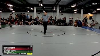 80 lbs Round 5 (8 Team) - Jayden Koert, Iron Horse vs Sawyer Cotto, Dueling Bandits