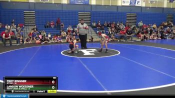 68 lbs Semis (4 Team) - Landon Woessner, Indian Creek B (small) vs Troy Ringger, Jet WC