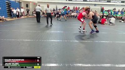 160 lbs Round 2 (6 Team) - Jacob Valdes, Florida Punishers vs Kaleb Muckenfuss, Grapple Academy