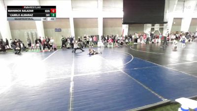 51 lbs Quarterfinal - Camilo Almaraz, Shootbox Wrestling Club vs Maverick Salazar, No Escape Wrestling Academy