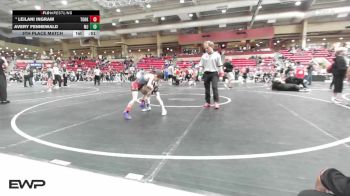 50 lbs 5th Place Match - Leilani Ingram, Team Of Hard Knox vs Avery Fennewald, Mulvane Jr