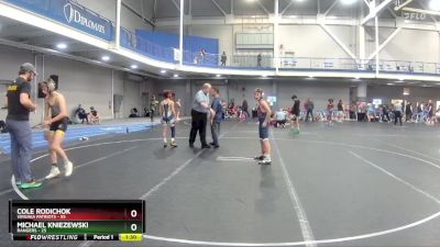 88-92 lbs Round 4 - Michael Kniezewski, Rangers vs Cole Rodichok, Virginia Patriots