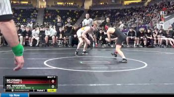 145 lbs 5th & 7th Place - Nic VanArkel, 5-Valley, West Des Moines vs Bo Cowell, 7-Fort Dodge