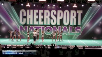 Strive Allstars - Gold [2026 L4 Senior Coed - D2 - Small Day 1] 2026 CHEERSPORT National All Star Cheerleading Championship