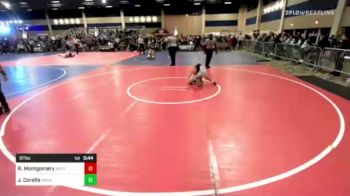 87 lbs Rr Rnd 1 - Rustin Montgomery, Brothers Of Steel vs Jett Corella, Granite WC