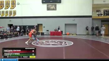 102 lbs Quarterfinals (8 Team) - Matthew Centeno, California vs Finnegan O`Brien, Team NY