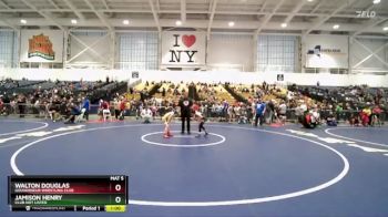 65 lbs Cons. Round 2 - Jamison Henry, Club Not Listed vs Walton Douglas, Gouverneur Wrestling Club