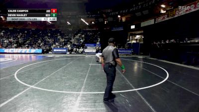 174 lbs Consi Of 4 - Caleb Campos, American vs Devin Wasley, North Dakota State