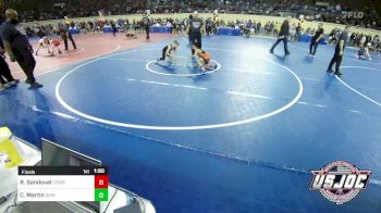 67 lbs Final - Rylan Sandoval, Cowboy Wrestling Club vs Cole Martin, Greater Heights Wrestling