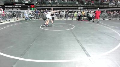 175 lbs Quarterfinal - Matthew Gorbatuk, Yale Street vs Giovanni DiMatteo, Shore Thing