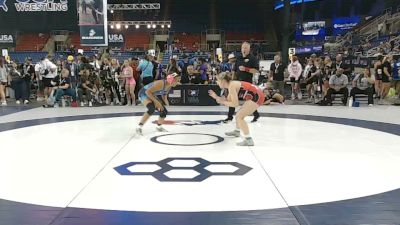 130 lbs Cons. Sub-rd Of 16 - Abigail Pursley, North Carolina vs Madison Black, California