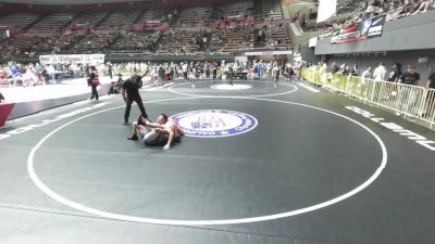 165 lbs Cons. Sub-quarters - Wyatt Walbeck vs Jordan Maldonado, Redwood High School Wrestling