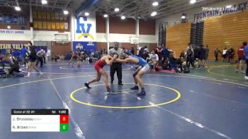 145 lbs Consolation - Jackson Brusseau, Buchanan vs Alex Brown, Rancho Bernardo