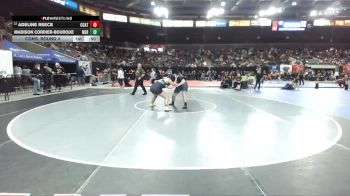 190 lbs Cons. Round 4 - Adeline Reece, Central Catholic vs Madison Cordier-Bourque, Meridian