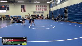 JV-8 lbs Round 2 - Emma McNeese, Independence vs Kaylie Wright, Benton Community